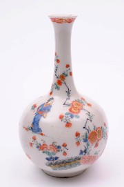 a bow porcelain vase with kakiemon decoration circa 1755 